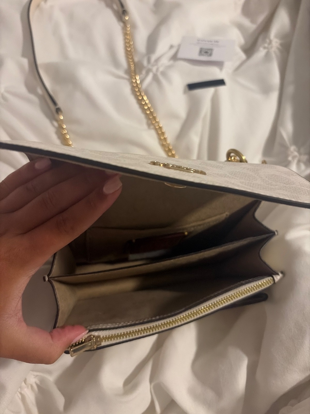 Coach Mini Klare Crossbody Bag White/Cream