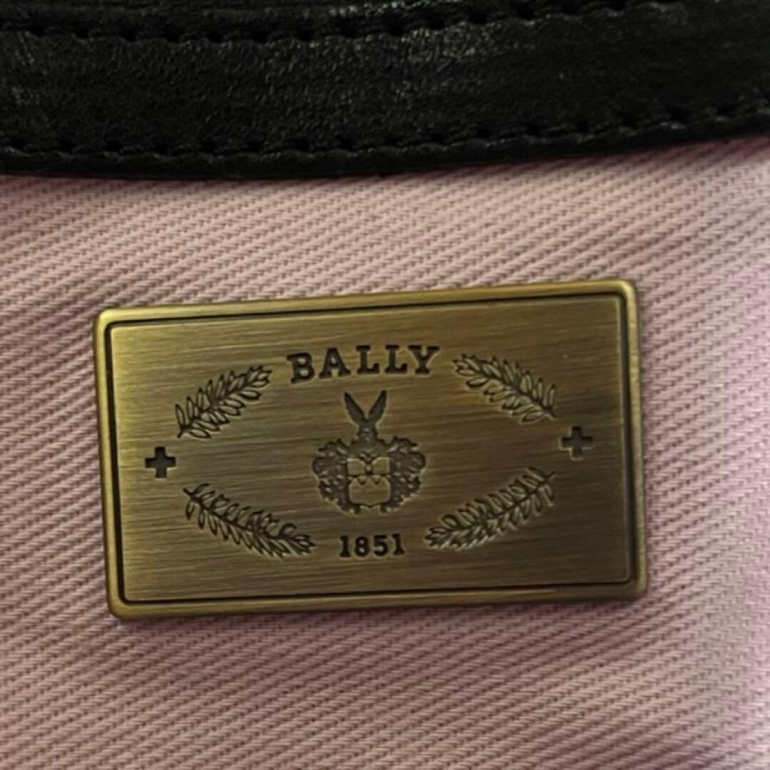 Bally Quilted Leather Tote Bag Black Pink Lining Y2K Archive A4 Shoulder Bag