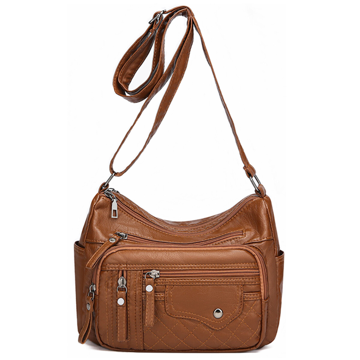 Multi Layer Crossbody Bag Women’s Bag Mother’s Bag Wear-resistant PU Fabric