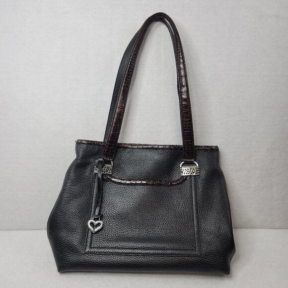 Brighton Collection Black pebbled Leather purse S104919