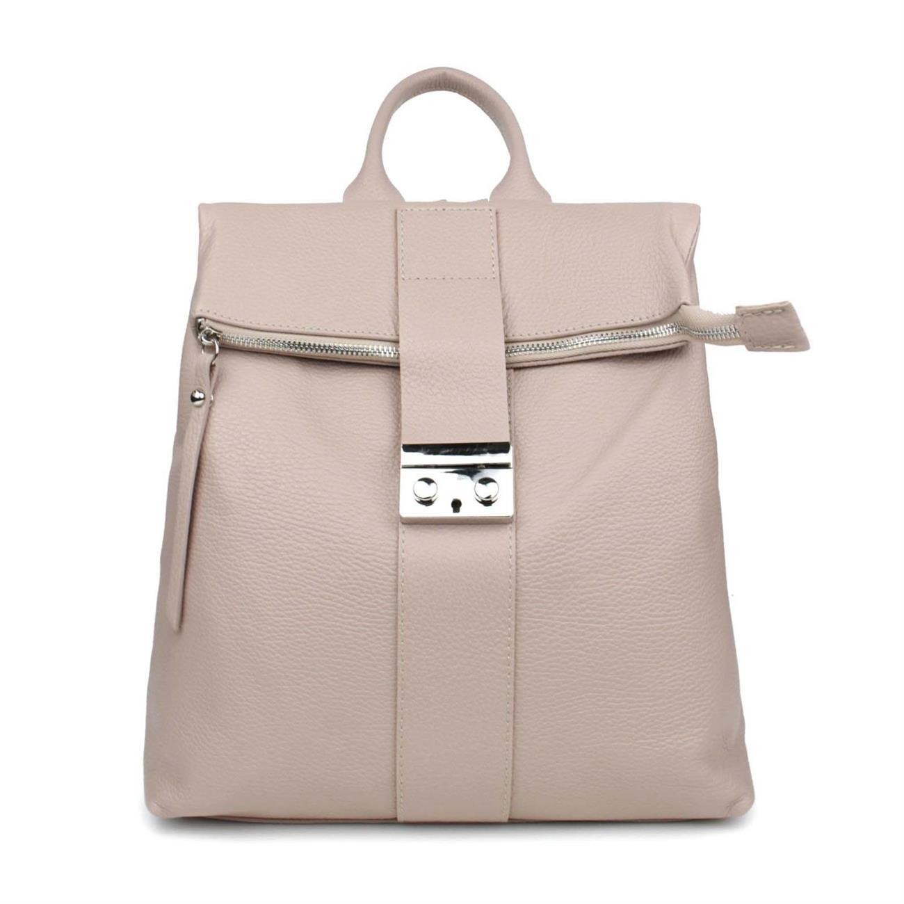 ITALY women’s backpack 2in1 BAG XL LEATHER SHOPPER shoulder bag shoulder bag