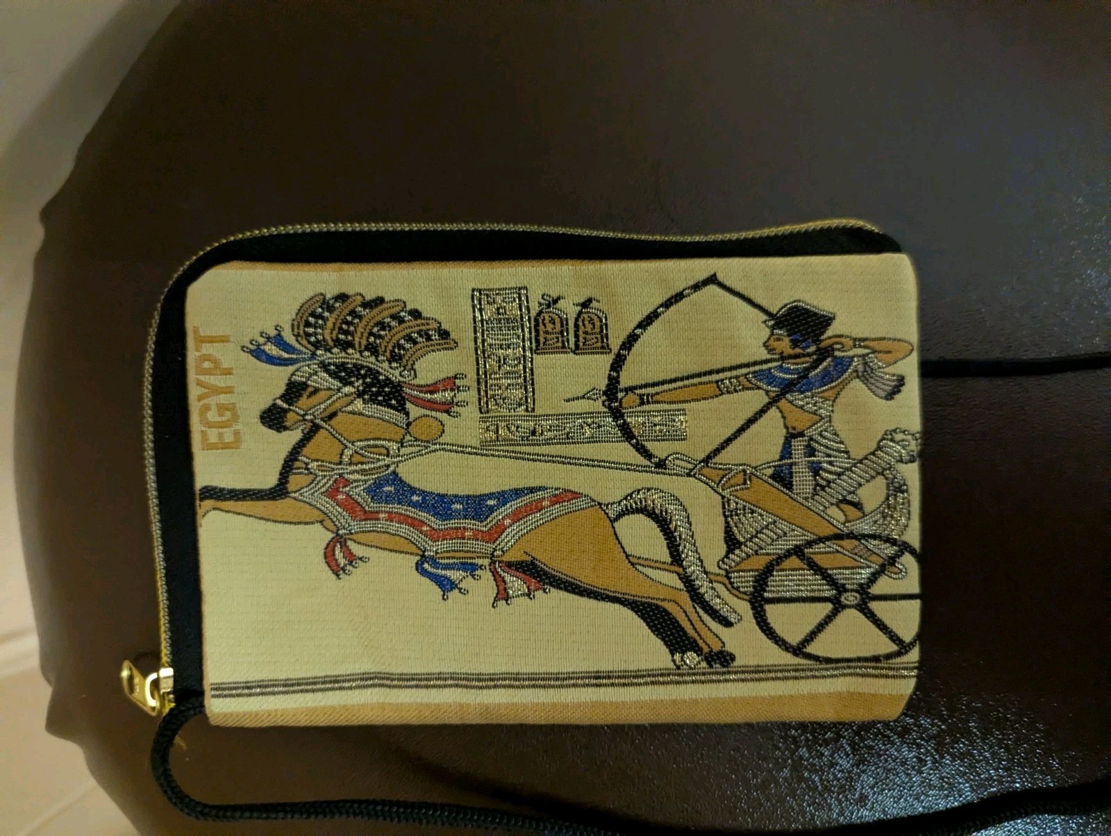 Egyptian Purse With Neck Chain