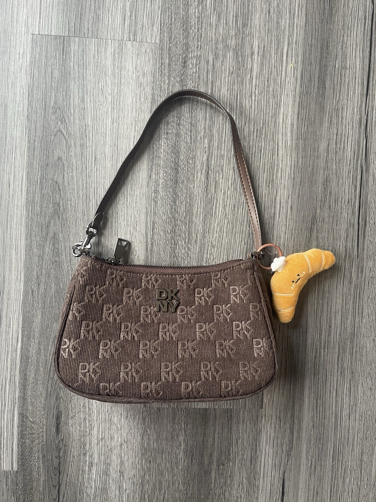 DKNY brown shoulder bag