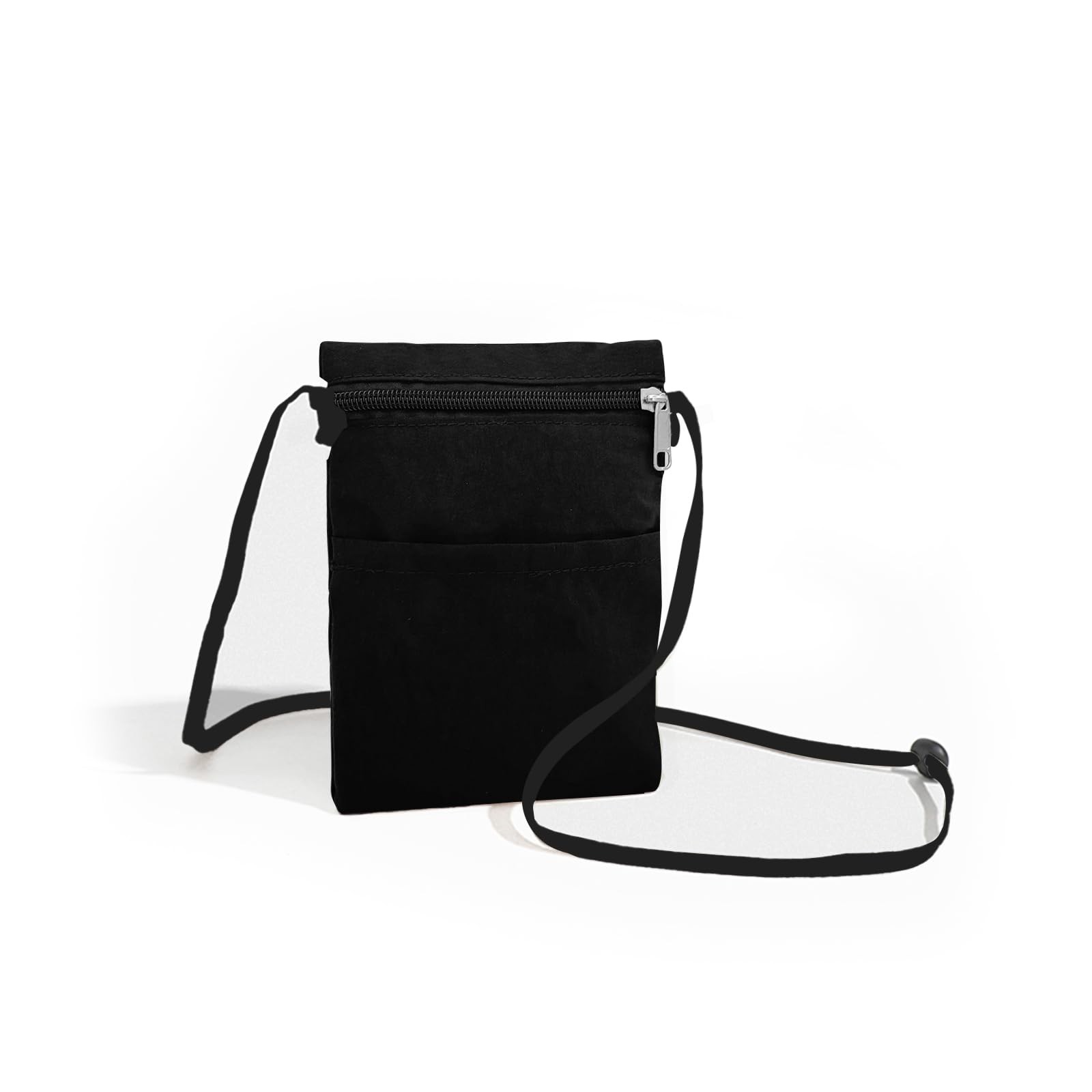 WisePoint Ultralight Cell Phone Purse, 18 * 13.5 cm/7.09*5.32 inches, Black