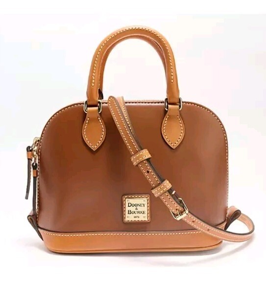 NWOT! DOONEY & BOURKE WEXFORD LEATHER BITSY BAG