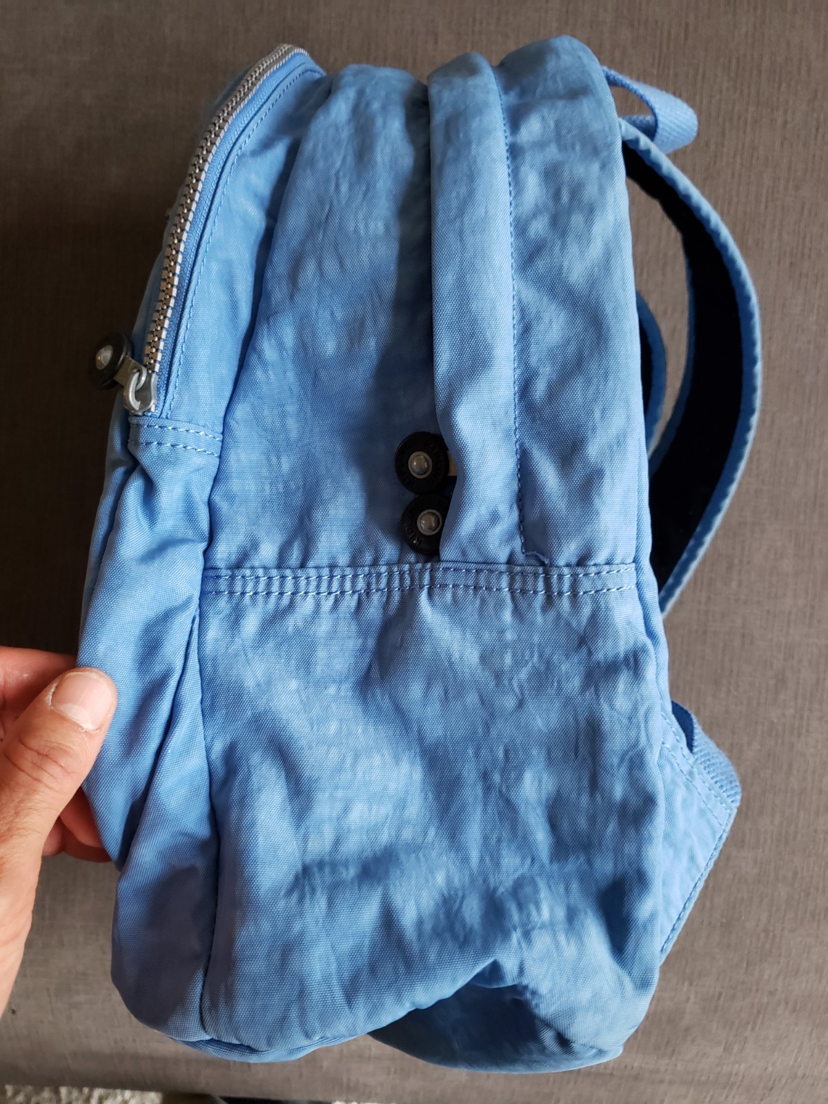 Kipling Challenger Light Blue Backpack 14″x12″ – Very Good Condition! Very Clean