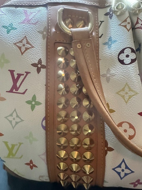 Louis Vuitton x Takashi Murakami Multicolore Courtney GM Handbag limited edition