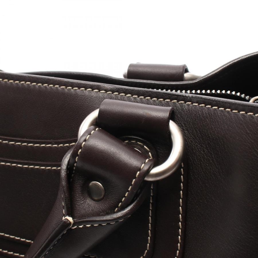CELINE Bag: Boogie Brown Leather W32H20D13cm;