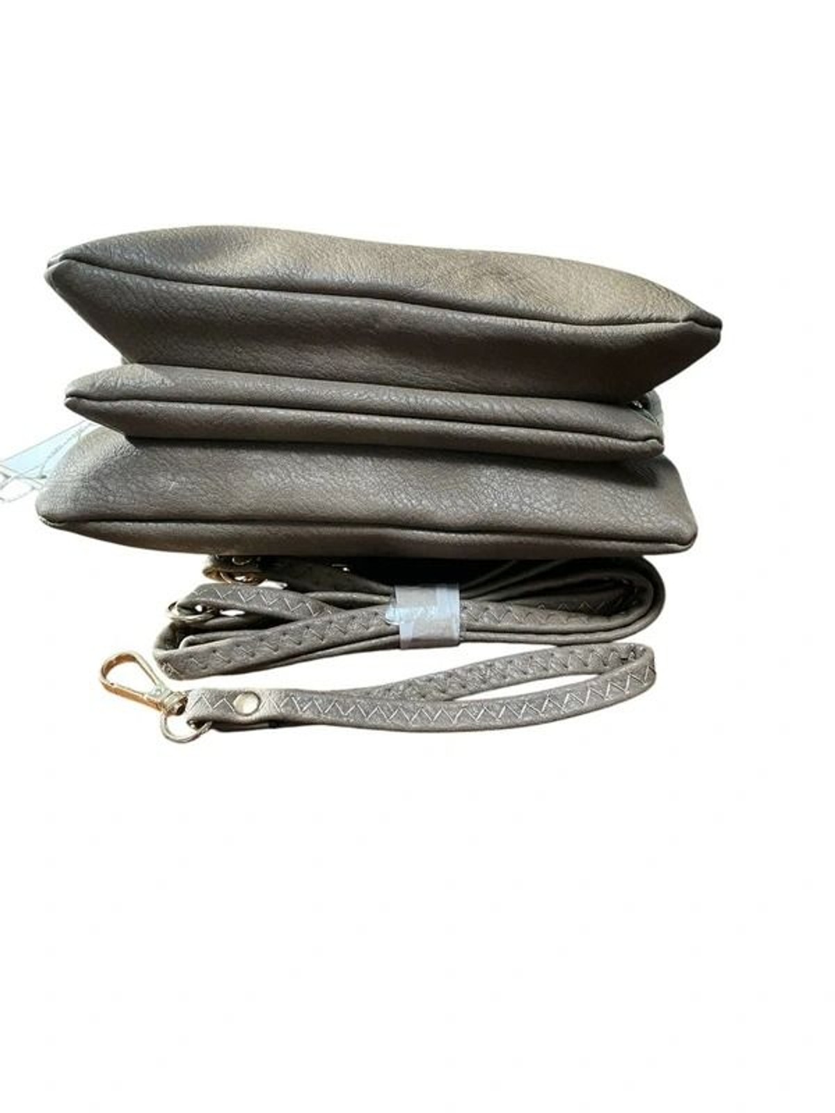 Jen & Co. NWT brown wristlet/Crossbody purse.