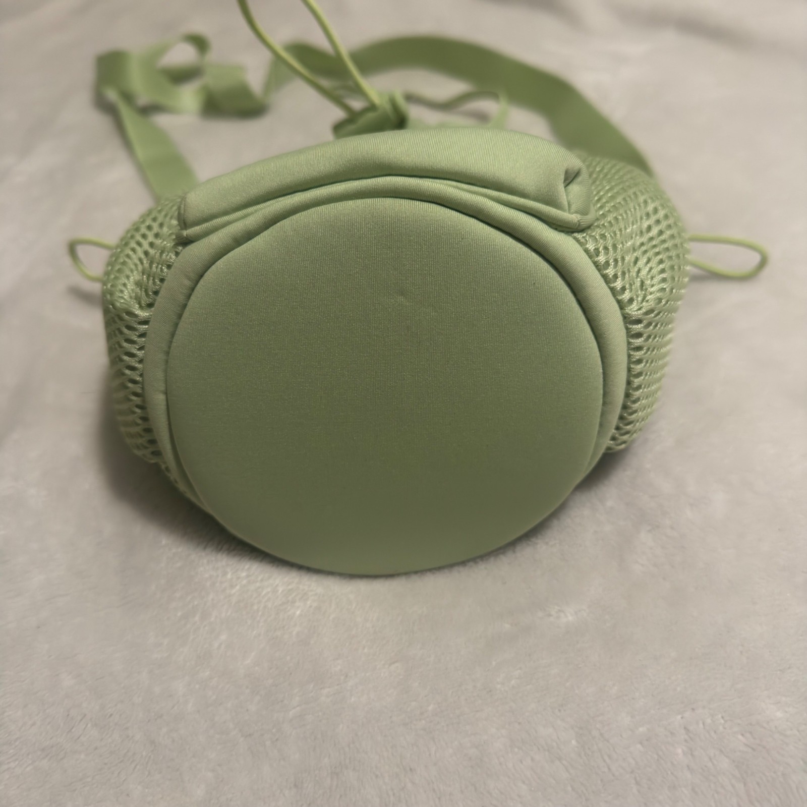 Dagne Dover Sloan Water Bottle Sling In Matcha Latte With Adjustable Strap
