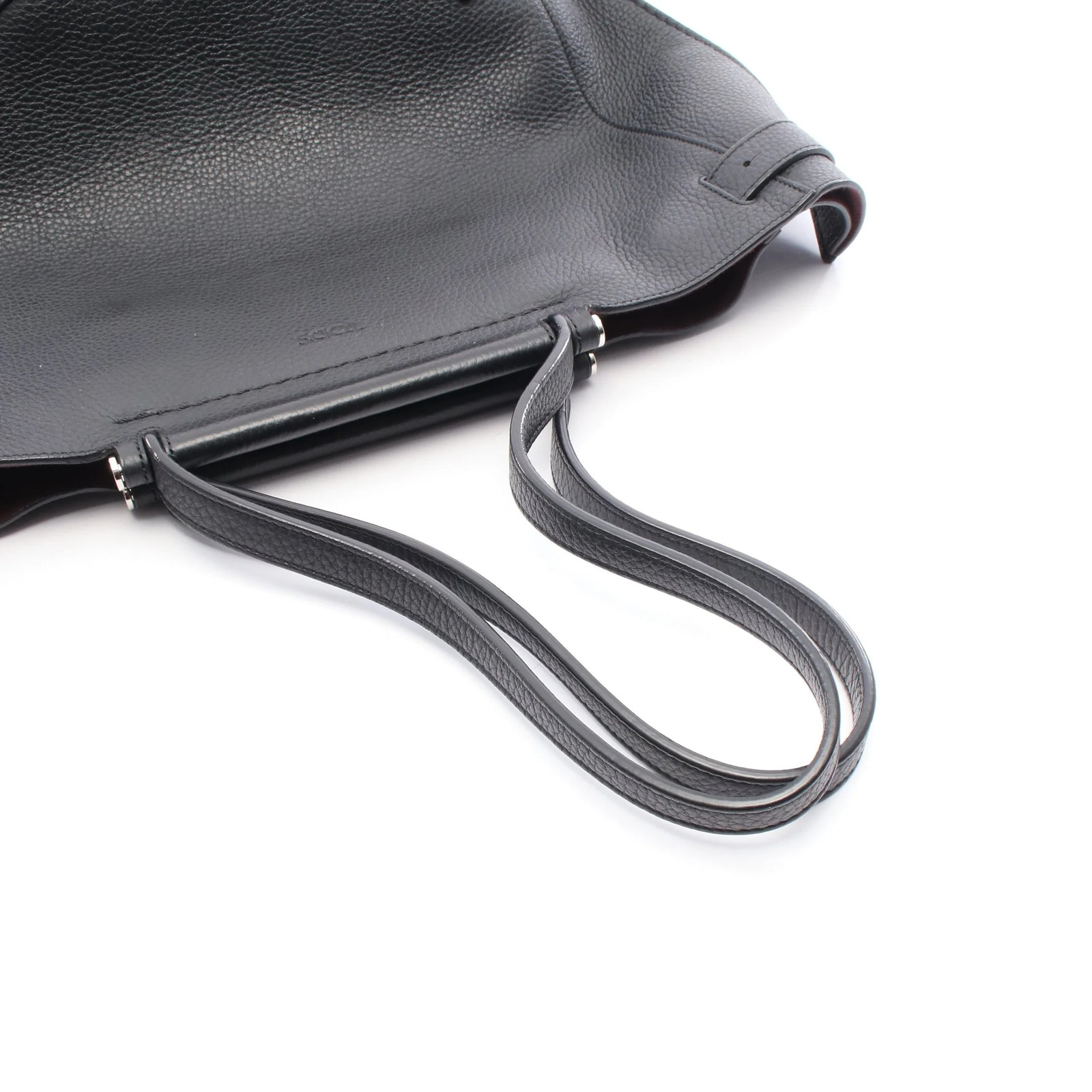 TOD’S Tote Bag Black Leather #RCB2250