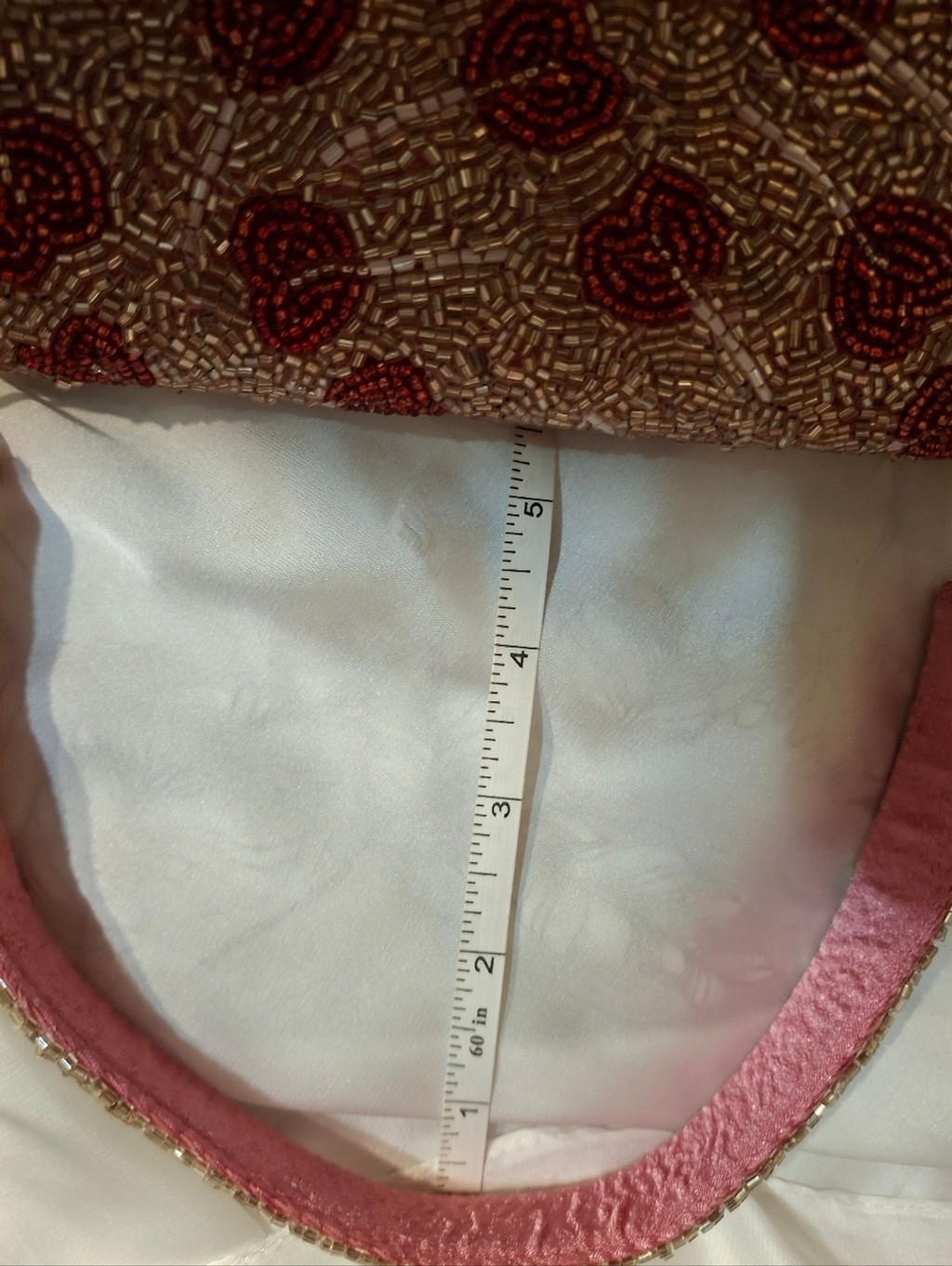 Viral Heart Lollipop Handbag Fully beaded in pink and red. Sweet! Nwot