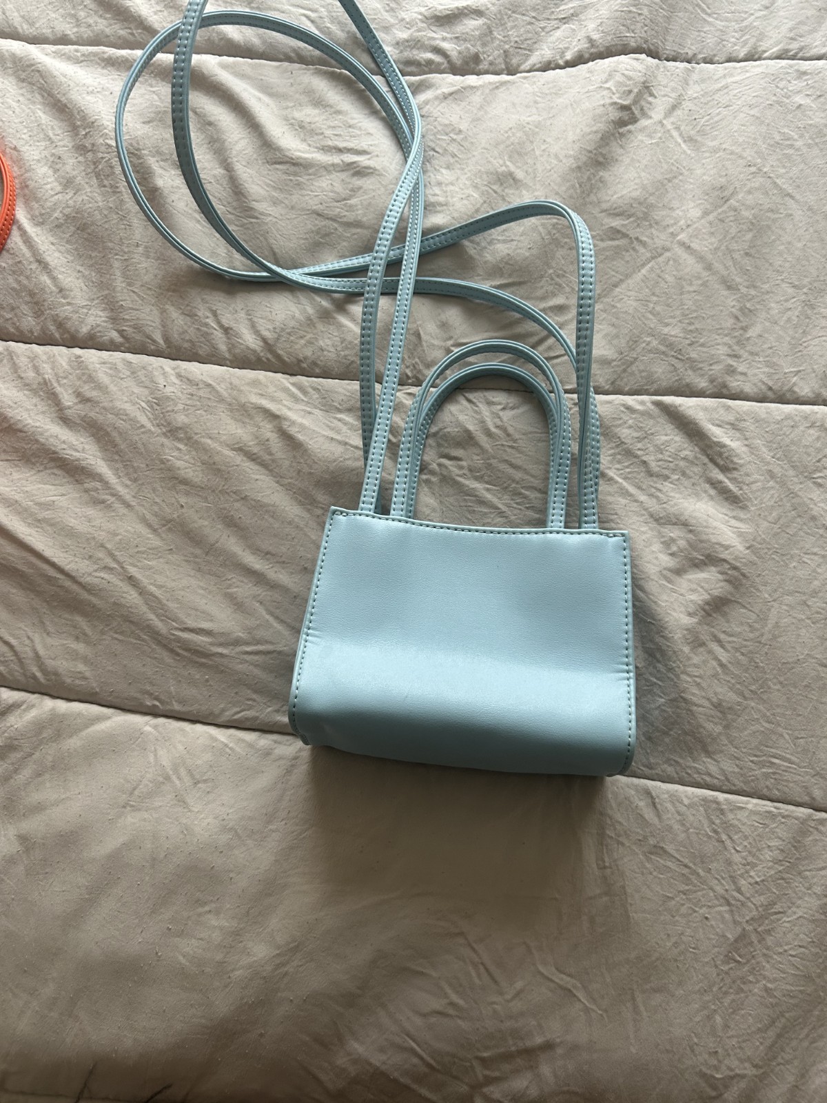 telfar bag – small – baby blue – great condition