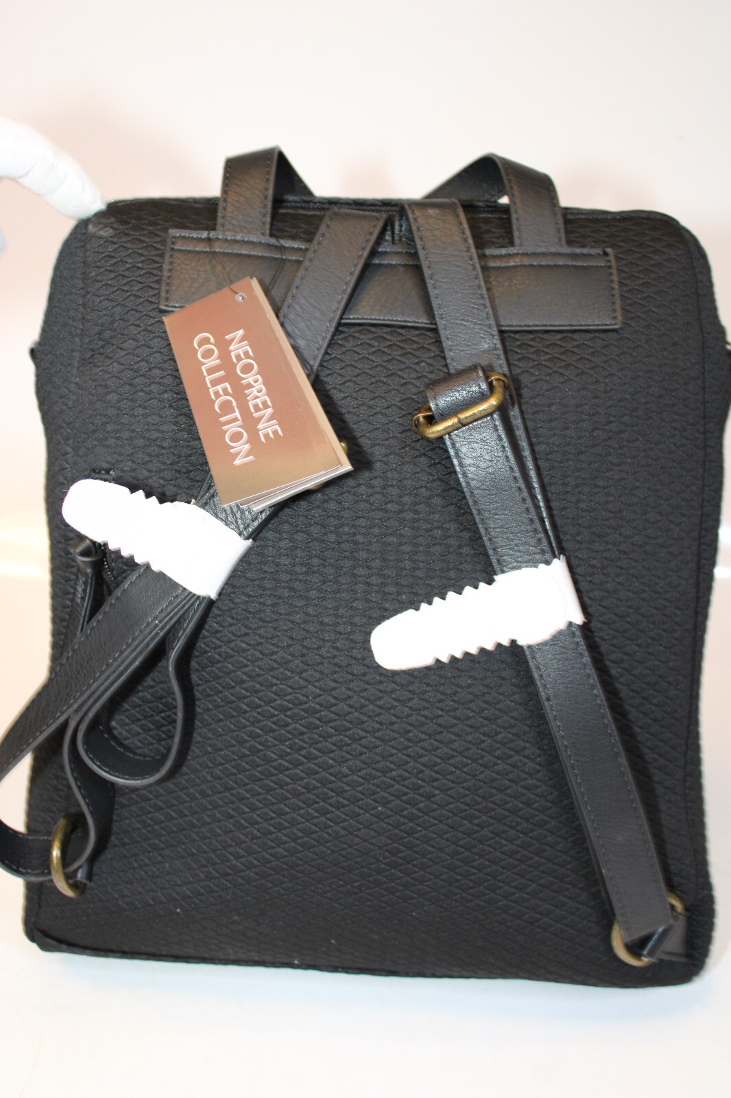 Elliott Lucca by Sak NEW $198 Olvera Neoprene 13″ Laptop Backpack Utility Bag