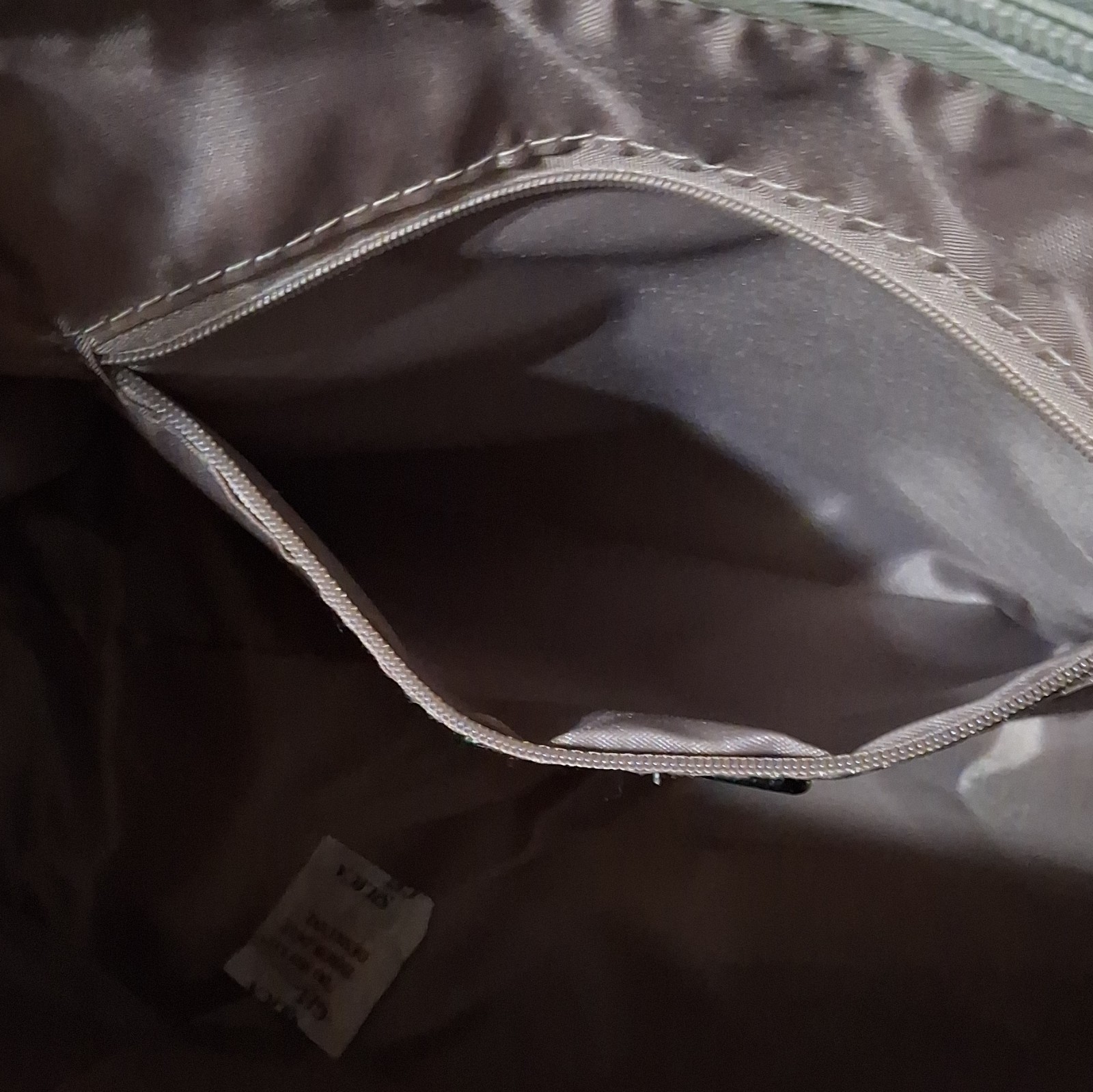 Secosana Gray Logo Satchel Top Handle Zip Detach Adjust Strap Gold Keychain