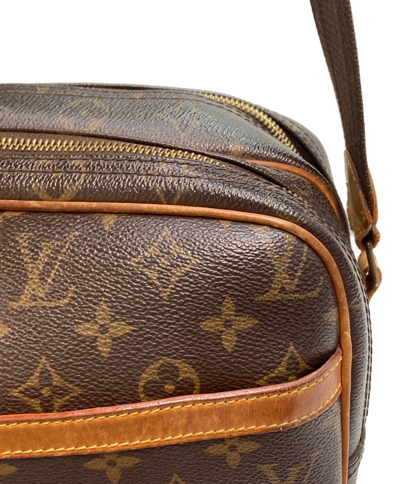 Louis Vuitton Reporter PM M45254 Coated Canvas Shoulder Bag #TFB13451