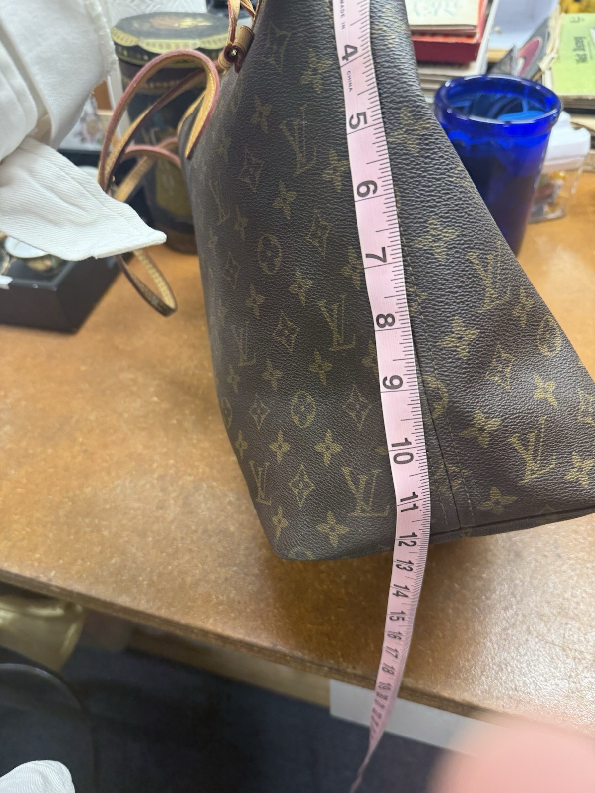 Louis Vuitton Neverfull Tote GM Brown Canvas Monogram FD1122