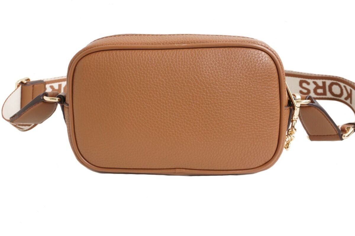 MICHAEL KORS Maisie SM 2-in-1 Camera XBODY Leather Shoulder Bag Black