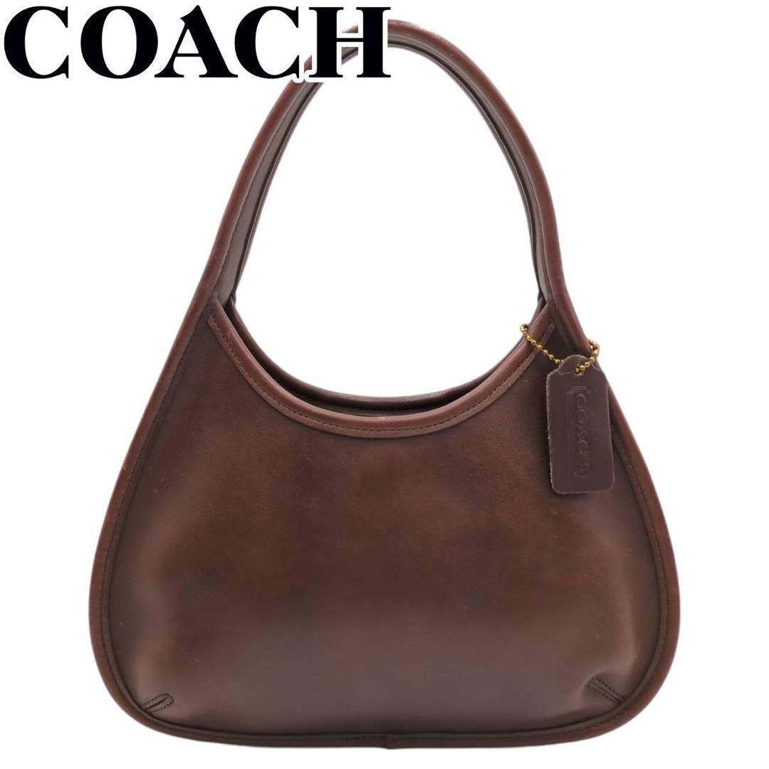 Excellent condition coach Old Coach 9027 Shoulder Handbag Brown Ergo