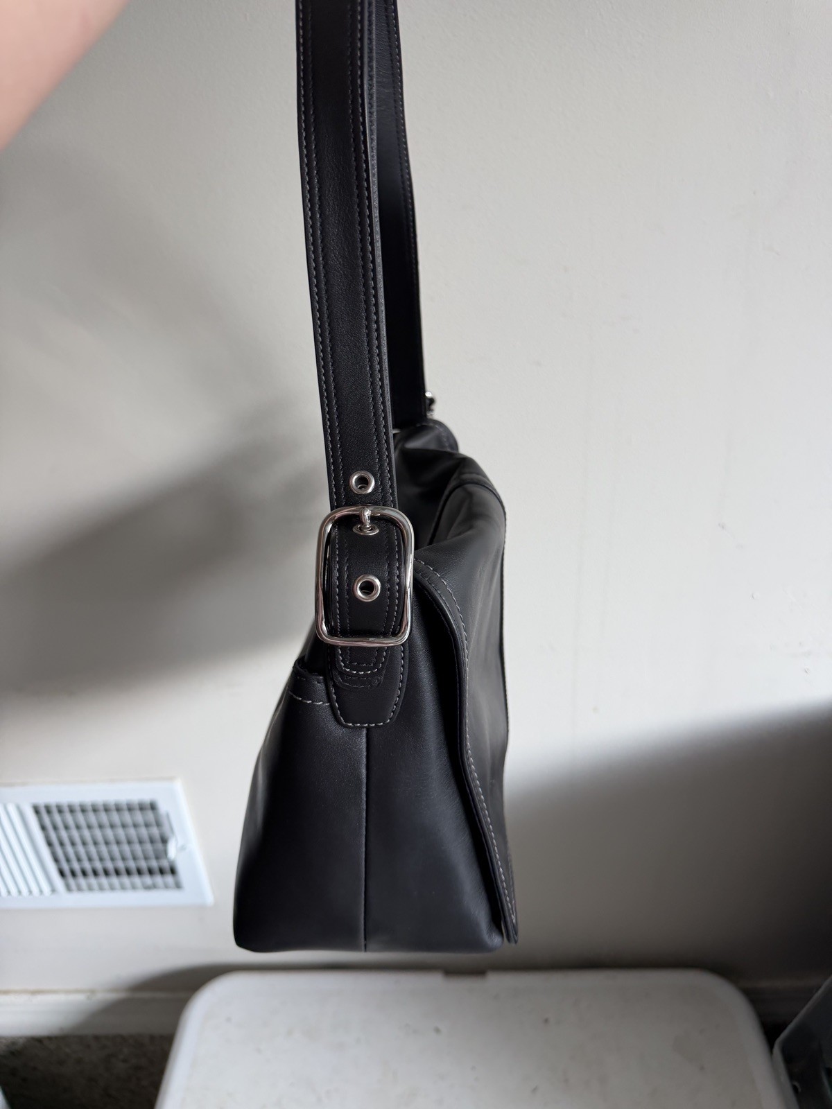 NEW Coach Vintage (‘07) Leather Shoulder Bag with Flap