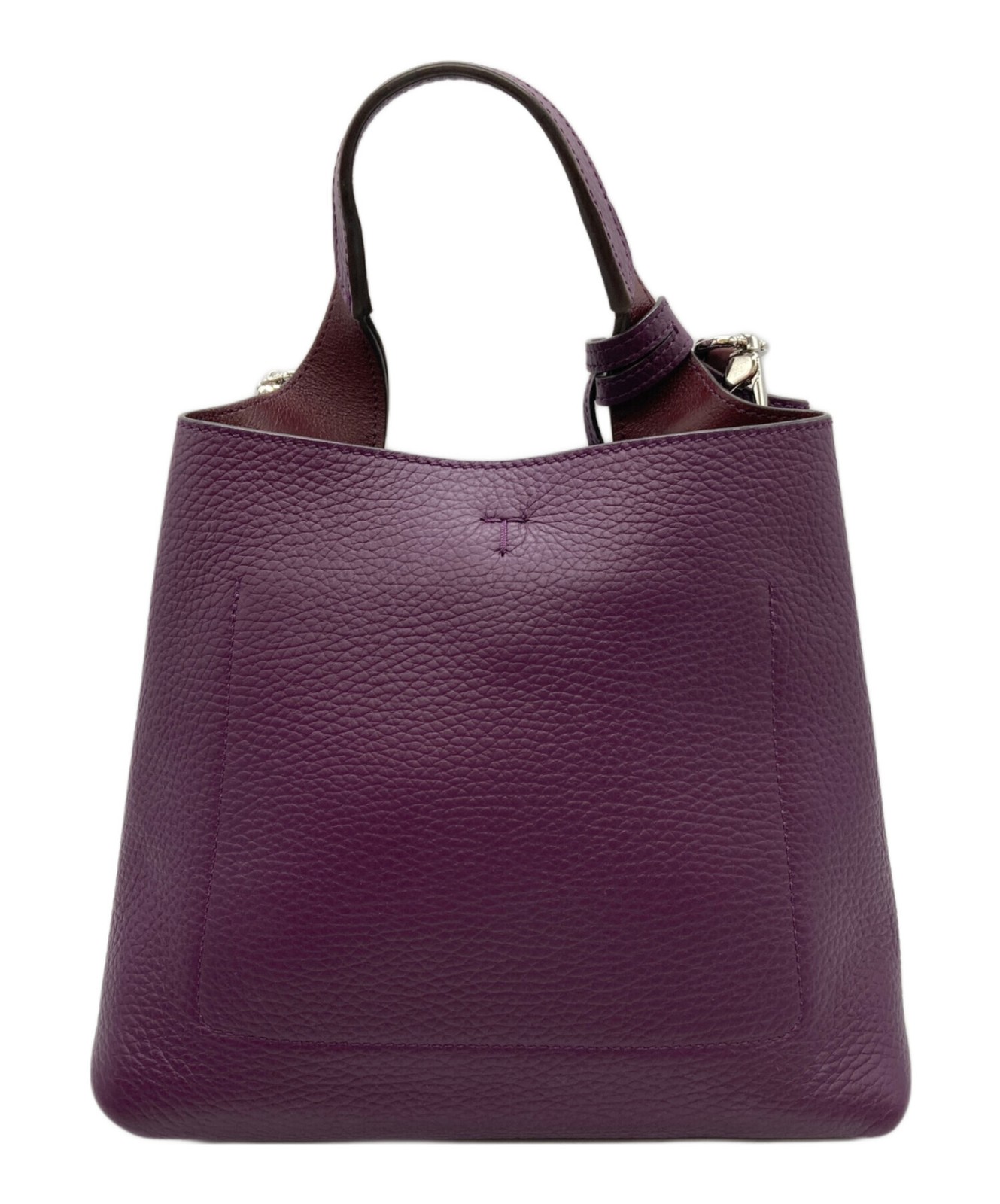 Tod’s T Timeless Leather Bag Purple #TFB3323
