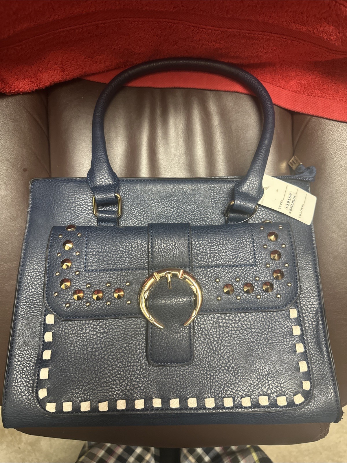 Women’s Blue Purse Unbranded