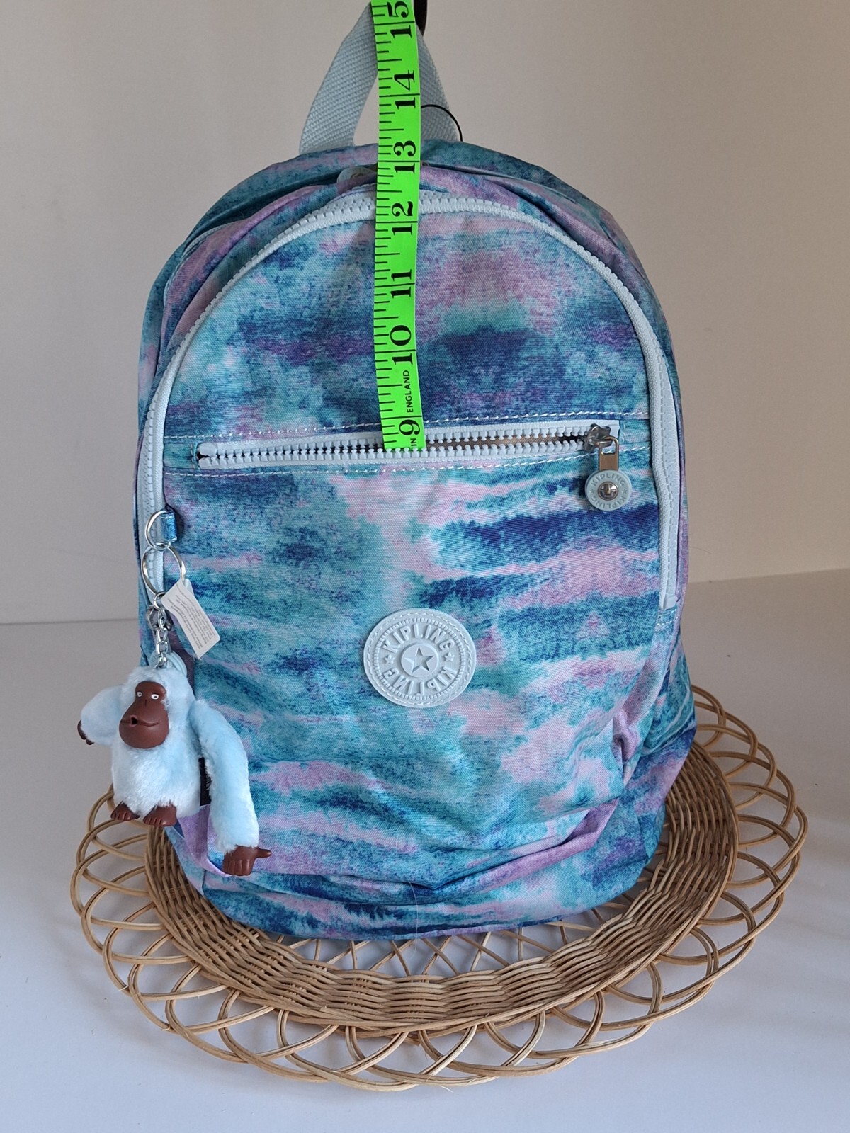NWT Kipling Challenger Backpack, Joyful Play Tonal – Multicolor
