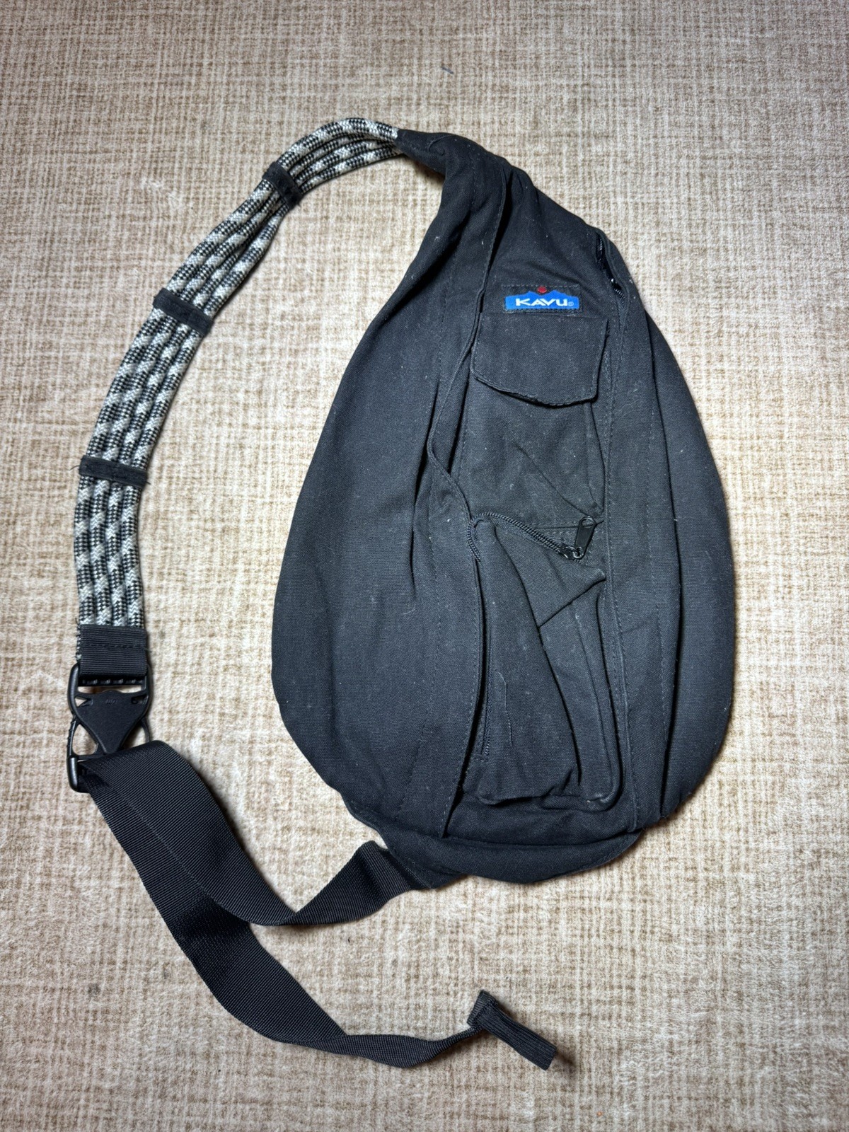 KAVU Rope Bag Black