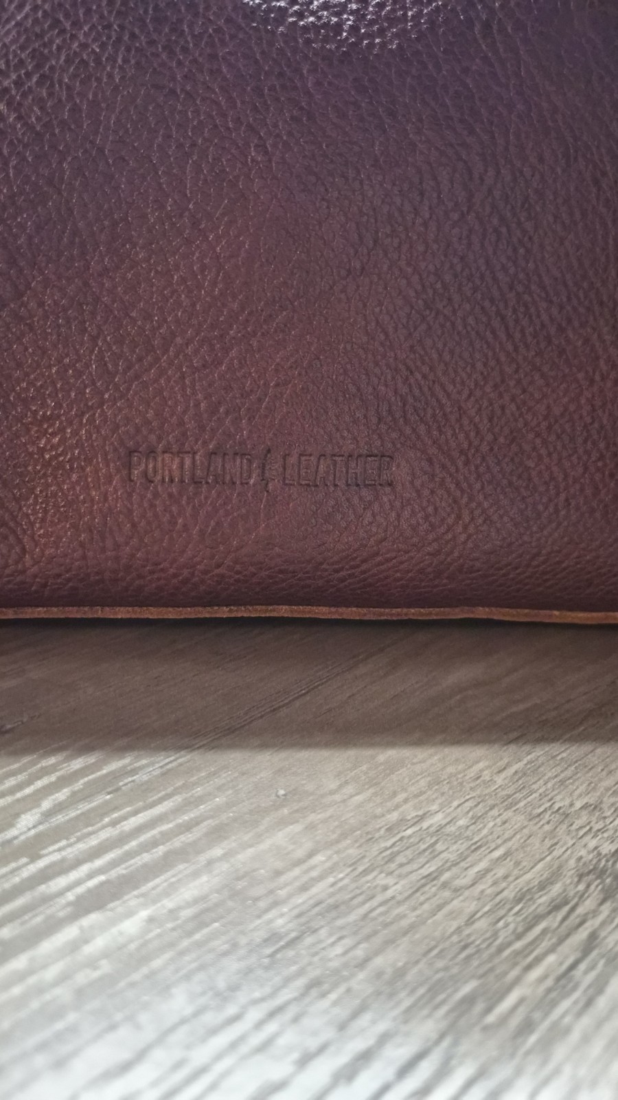 Portland Leather Goods Premium Large Naomi Shoulder Bag Boreal Pebbled Leather