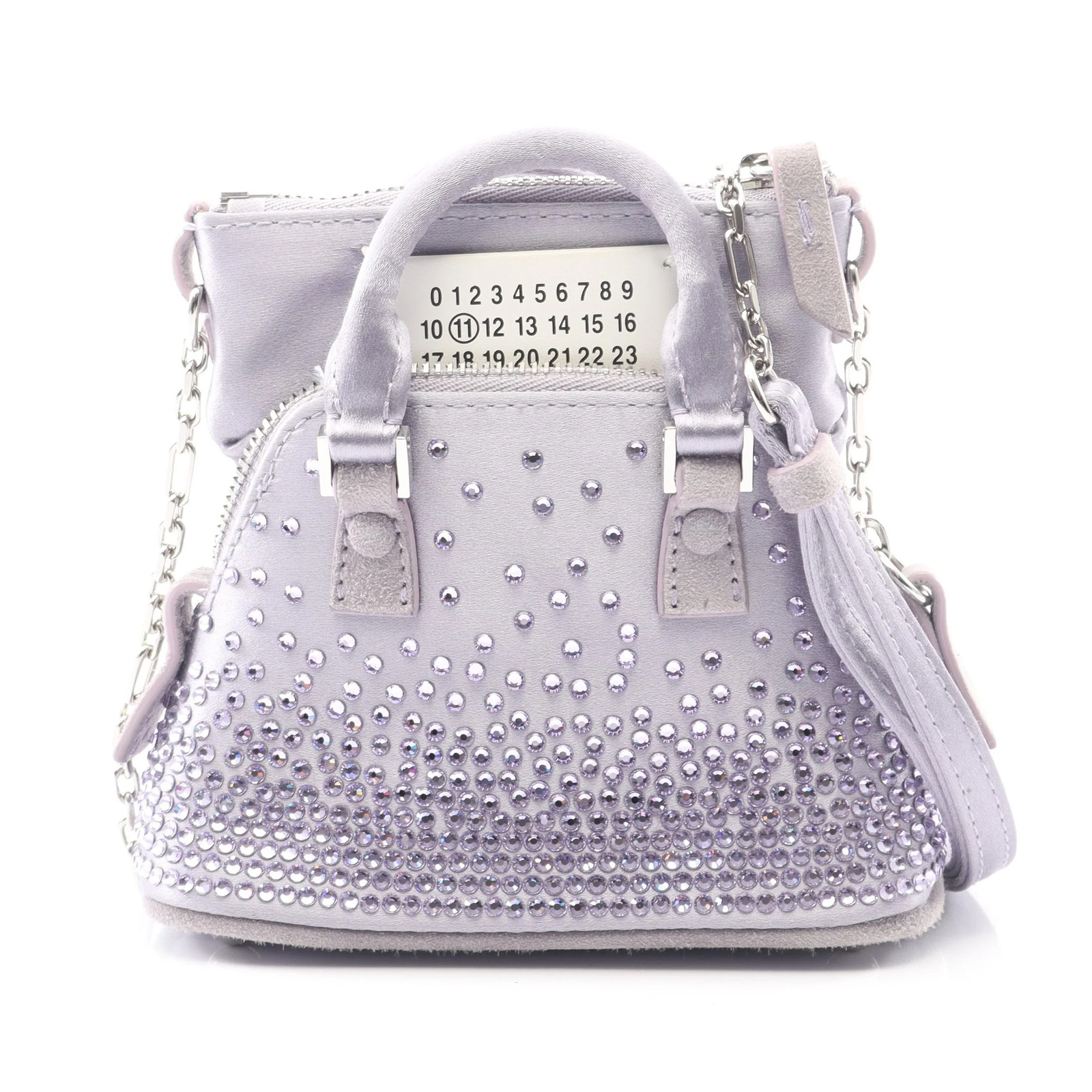 Maison Margiela 11 5AC Shoulder Bag Purple Suede #RCB2137
