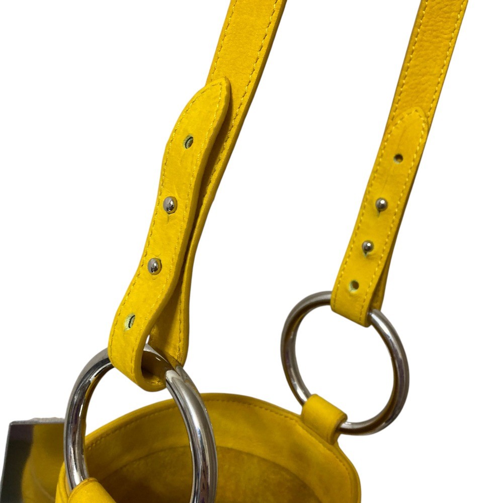 SIMON MILLER S801S BONSAI 15CM STRAP 2WAY Shoulder Bag, Yellow Women USED