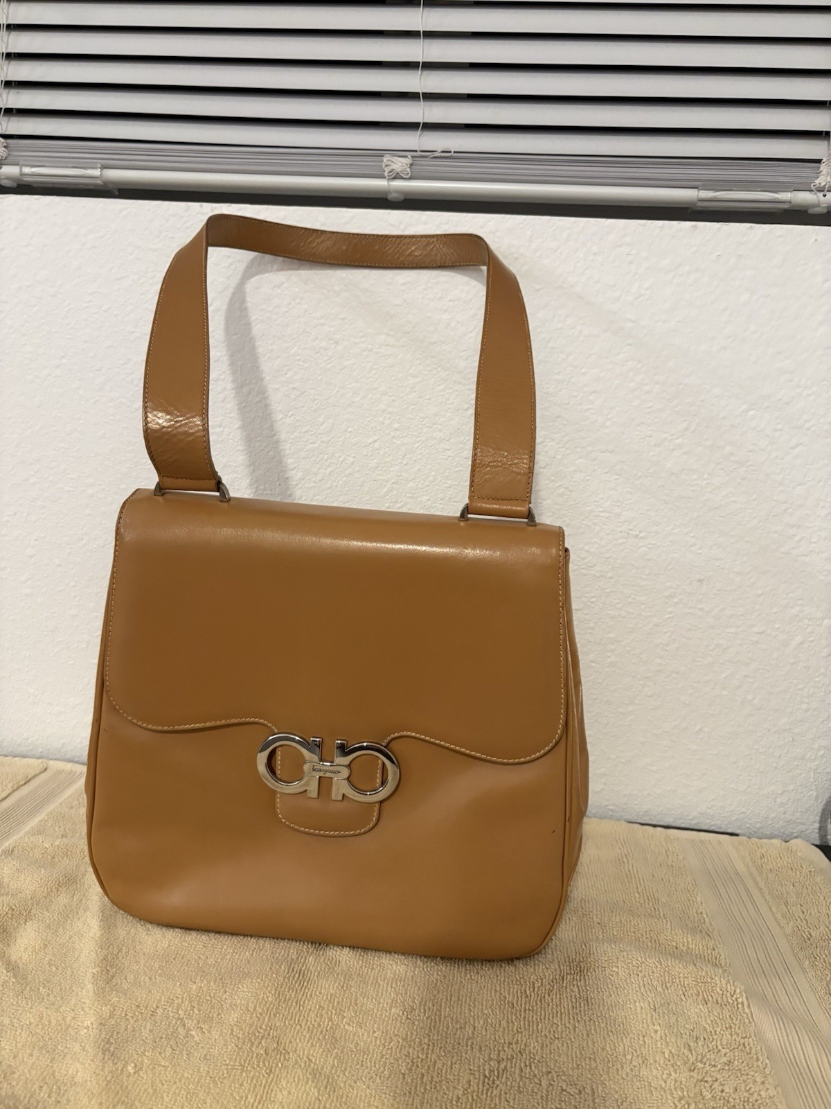 Authentic Vintage Salvatore Ferragamo Shoulder Bag