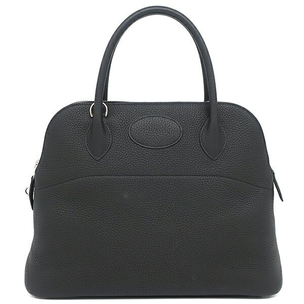 Hermes Bolide 31 Handbag Shoulder Bag 12.2in Black Clemence Leather A Stamp 99