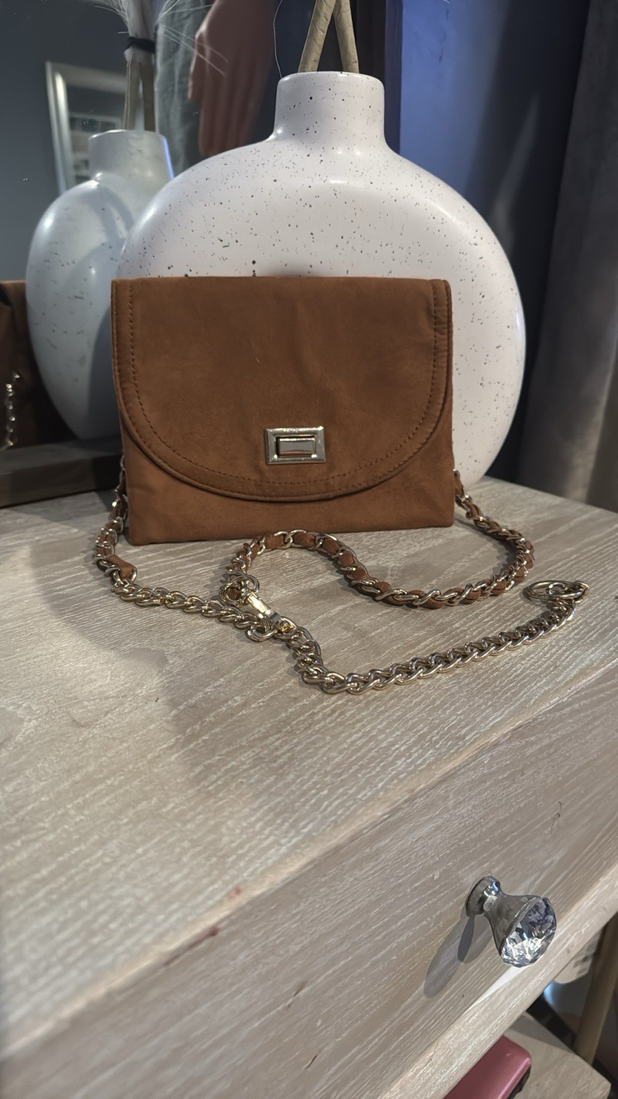 Forever 21 brown belt bag