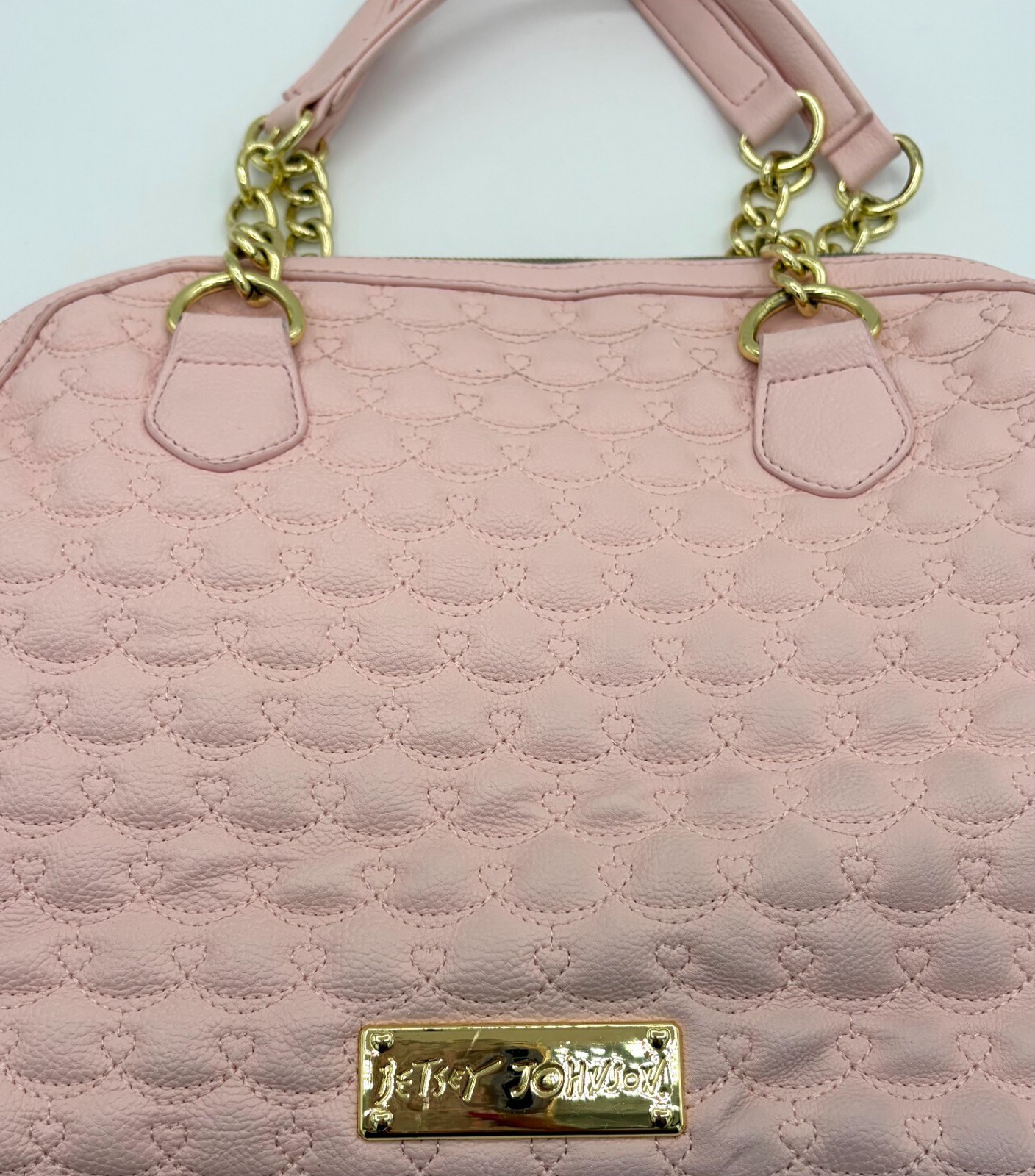Betsey Johnson Pink Bow Handbag