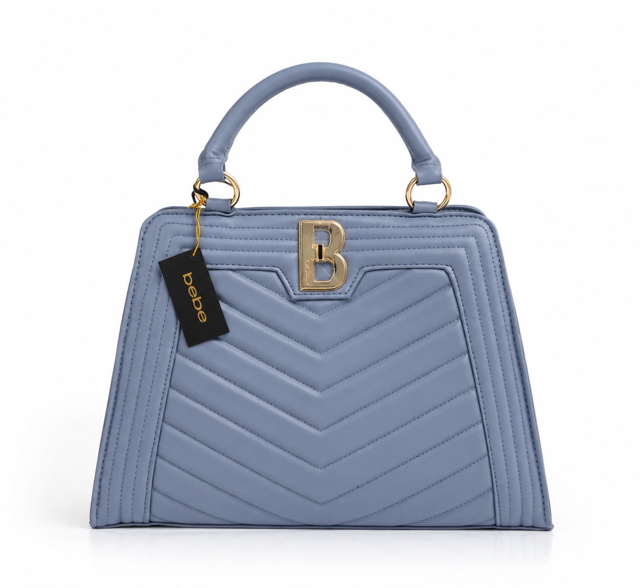 BEBE Katrina Satchel – (Blue Slate)