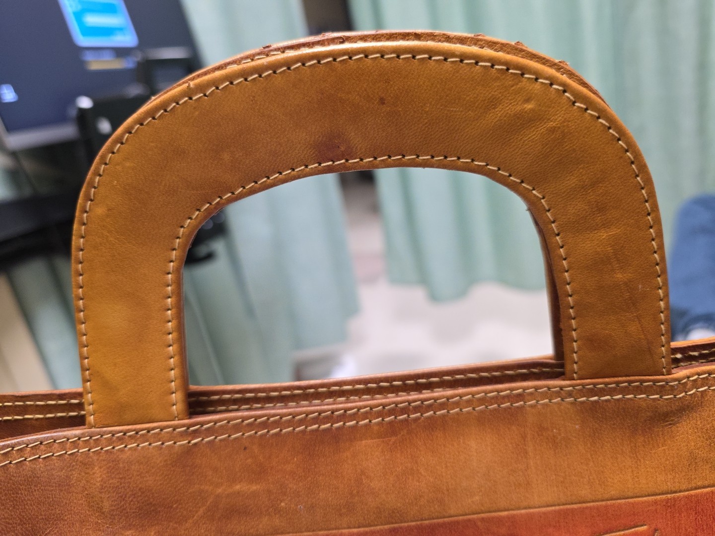 Handmade Egyptian Leather Bag Acient Hieroglyphs, Sm Change Purse, Embossed.