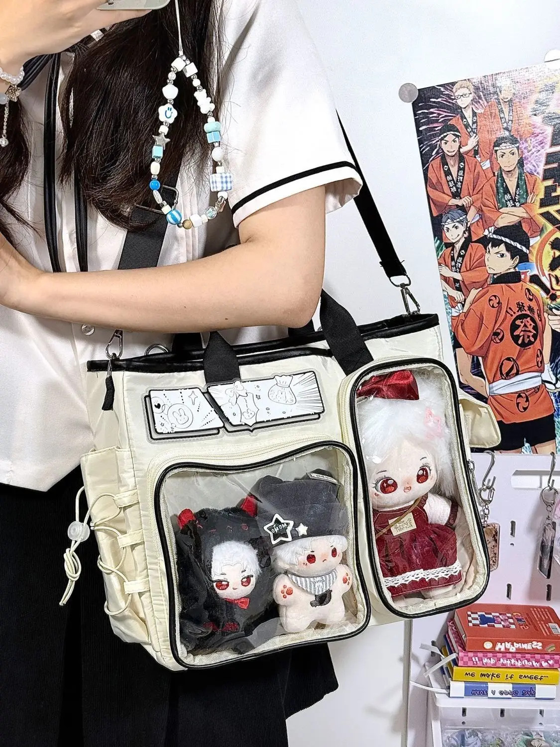 Japanese Cute Girl Ulzzang Ita Bag Daily Commuting School Bag Backpack
