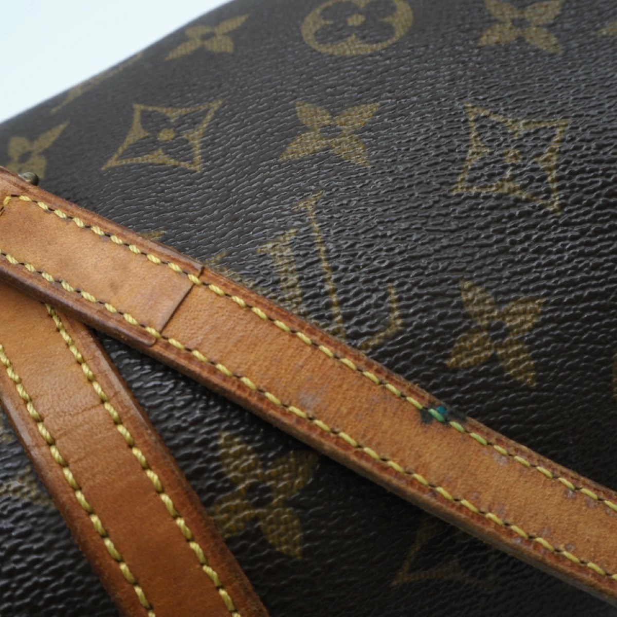 S Accepted Within 3 Days Louis Vuitton Papillon 30 M51365 Handbag Brown Coated