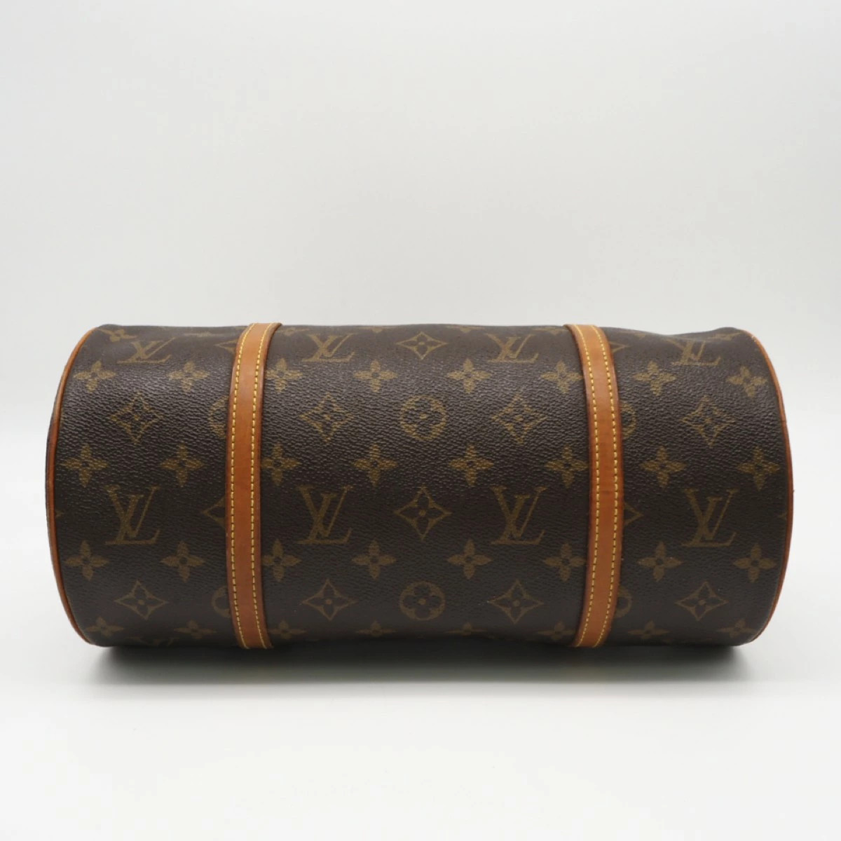 S Accepted Within 3 Days Louis Vuitton Papillon 30 M51365 Handbag Brown Coated