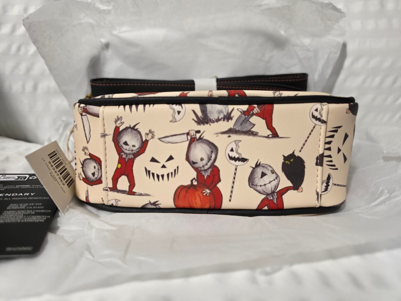 Loungefly Trick ‘r Treat Sam Allover Print Crossbody Bag