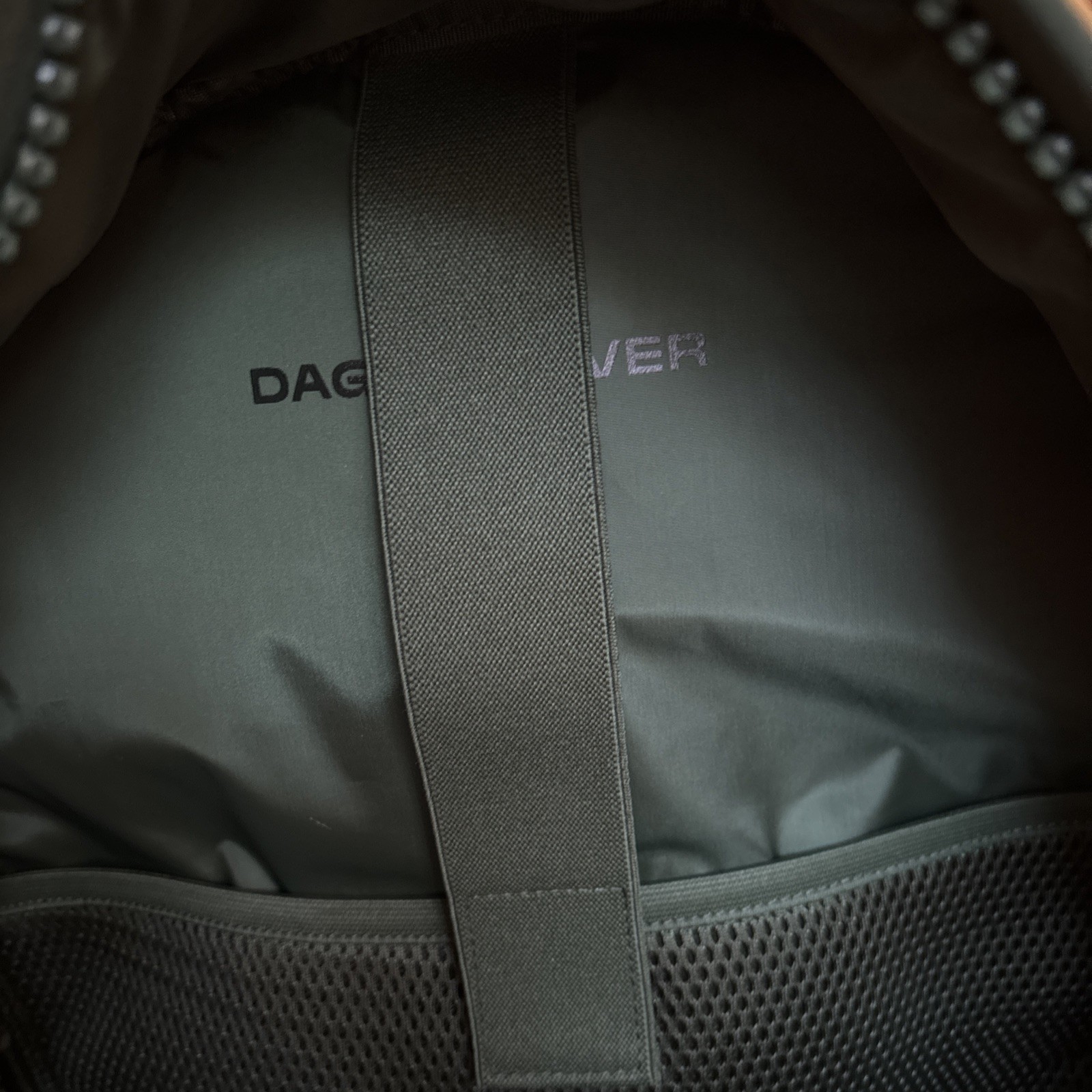 Dagne Dover Large Backpack in Green Dark Moss Pre-owned–Excellent Condition