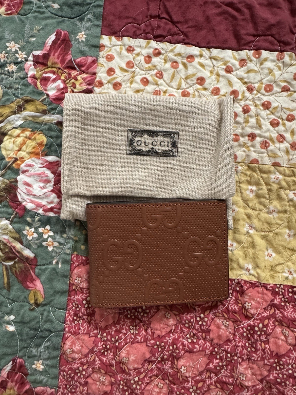 Authentic Gucci GG Leather Collection (Complete Matching Set)