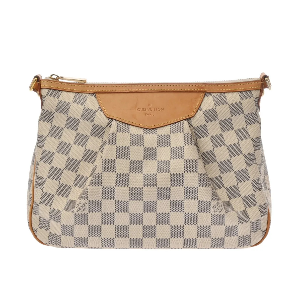 Louis Vuitton PM N41113 Shoulder Bag Damier Azur CanvasCanvas White #WB5618
