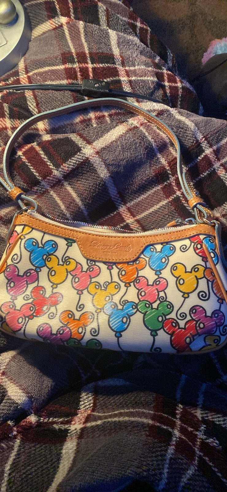 Disney Mickey Mouse handbag made in 2002, multi color, used in good condition