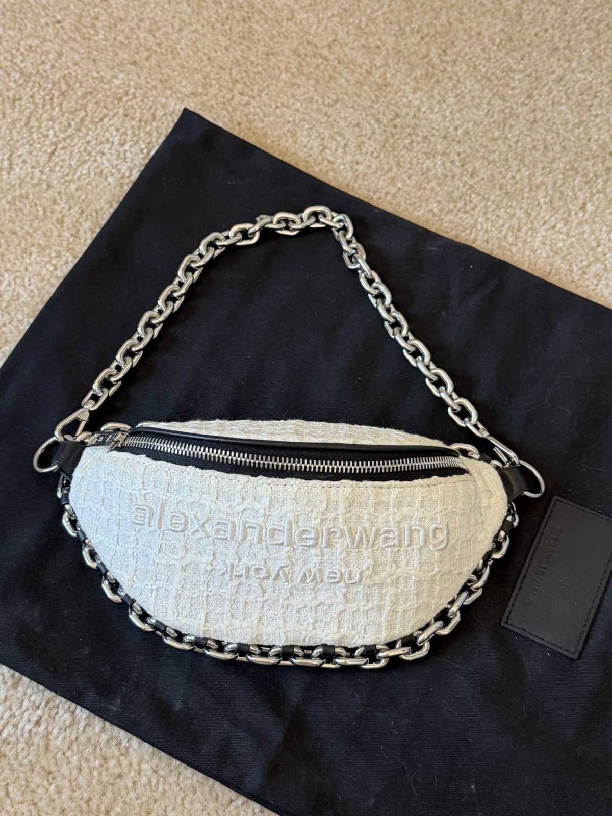 Alexander Wang Attica Double Chain Shoulder Waist Bag Regular Women’s 9x3x4.5 in