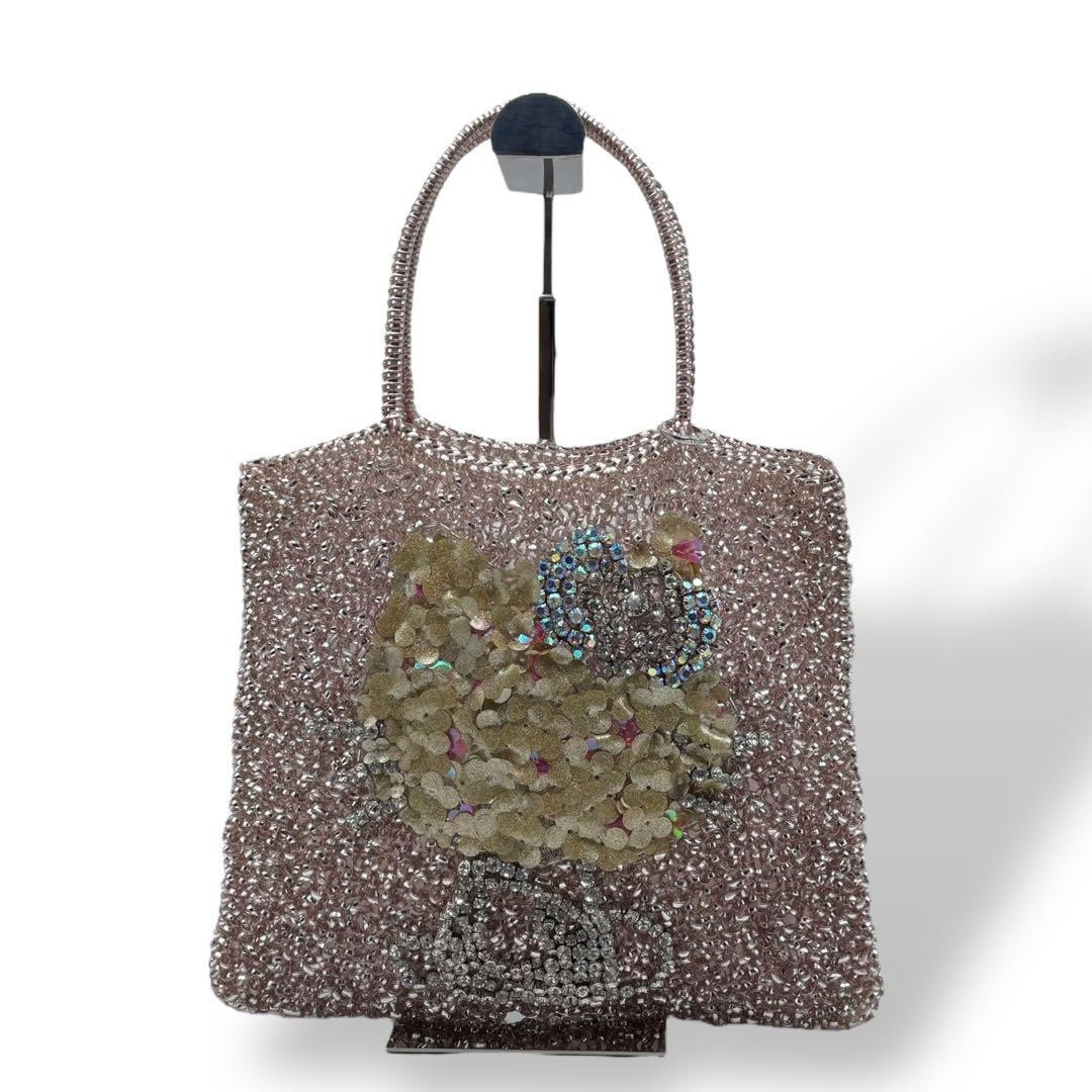 Sanrio Hello Kitty × Anteprima Collaboration Wire Handbag Size:W:12.2 ×H: 9.8in.