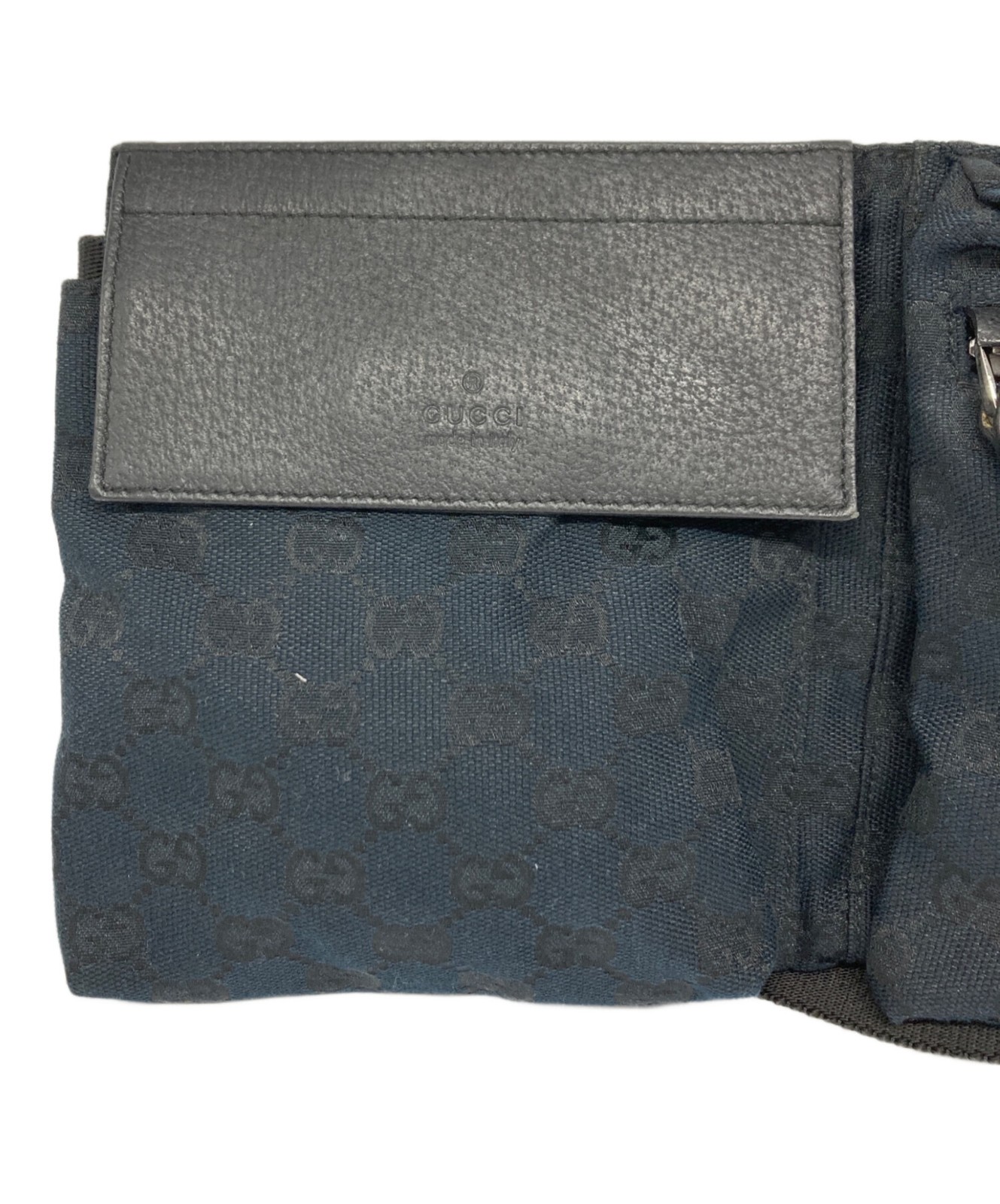 Gucci GG 28566 Canvas Black Bag #TFB5414