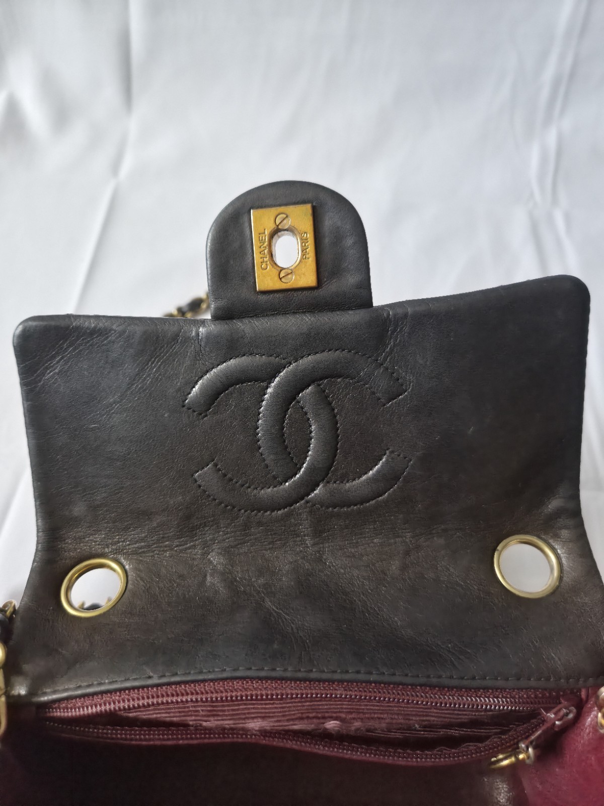 Authentic Chanel Ligne Cambon Black Quilted Leather Tote Bag
