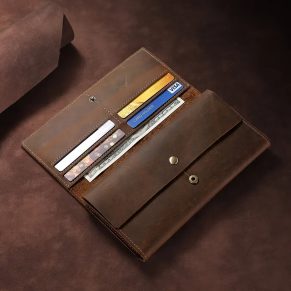 Leather Long Wallets